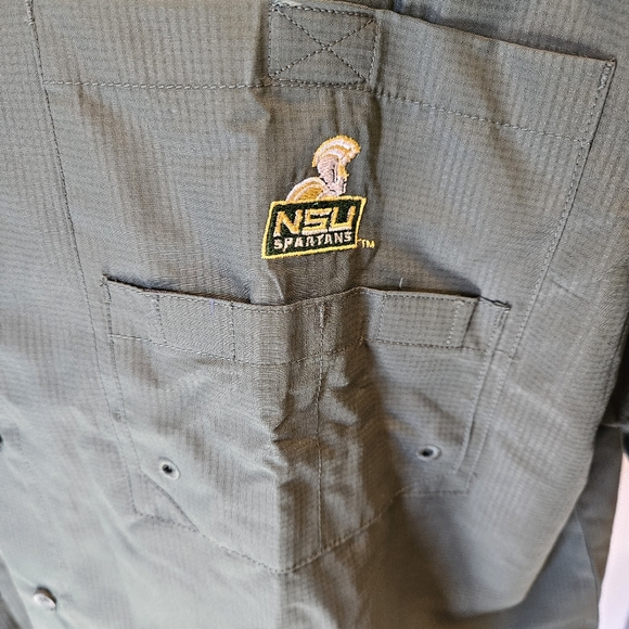 NWT!!! NSU Spartans ProEgde Short Sleeve Button Down Sz XL (46-48) - Picture 11 of 15